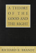 A Theory of the Good and the Right